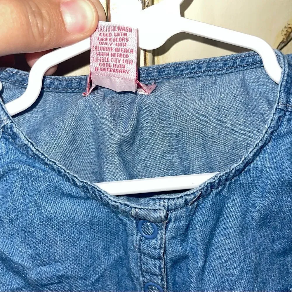 4/$25 - U.S. Polo Assn. Denim Girls Romper‎